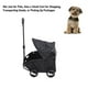 thumbnail image 3 of Carroller Mascotas Plegable, 4 Ruedas Carrier Carrito Pastor Mascotas Con Dosel Pequeños Perros Medianos Gatos, Cachorro Jogger Camionero Vagón Para Perro Al Aire, 3 of 7