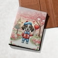 thumbnail image 5 of Happy Valentine’s Day Adorable German Shorthaired Pointer Puppy Holding Heart Balloon Travel Passport Wallet GSP Lover Dog Gift PU Leather Passport Holder Cover - 00030, 5 of 5