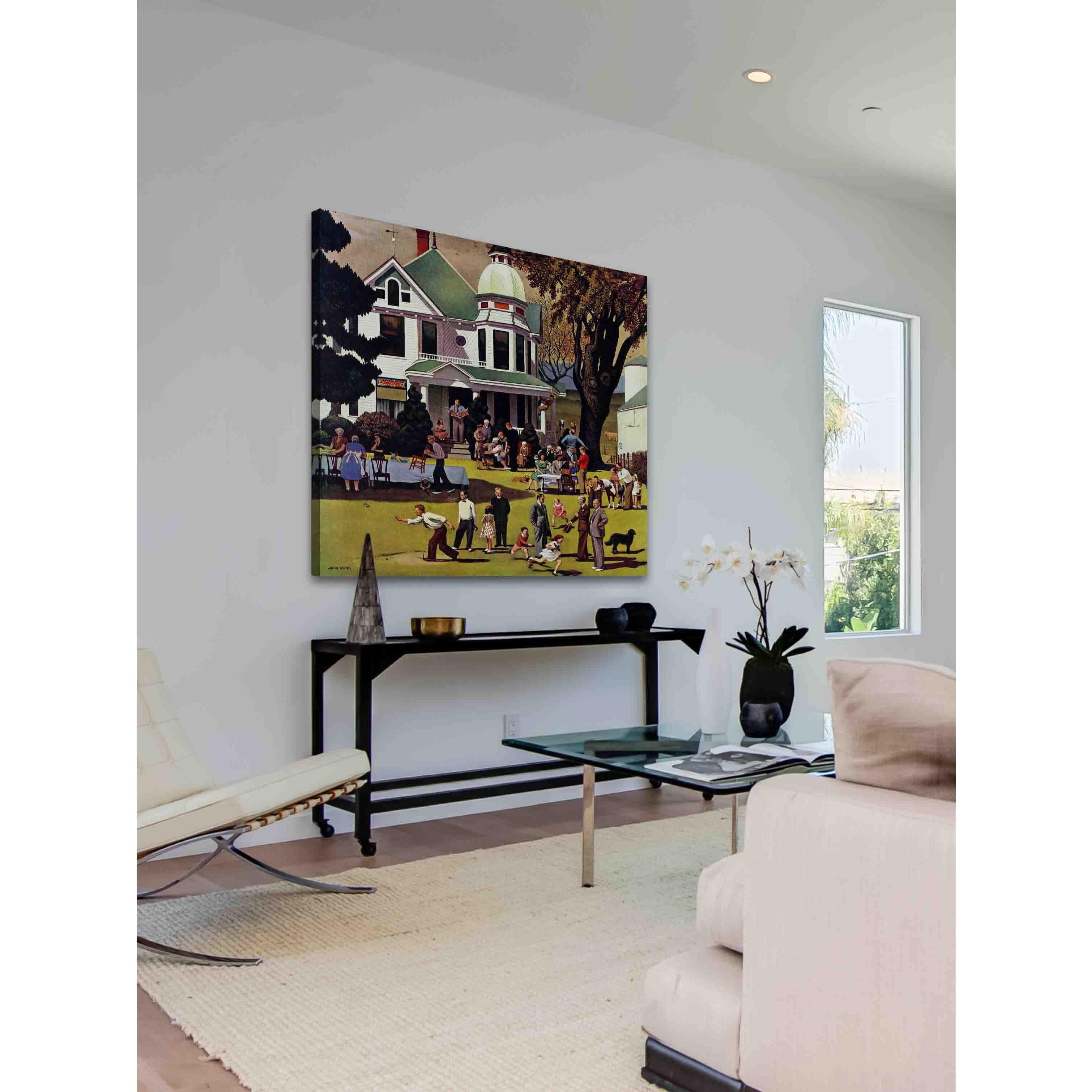 Marmont Hill "Family Reunion" by John Falter Painting Print on Canvas