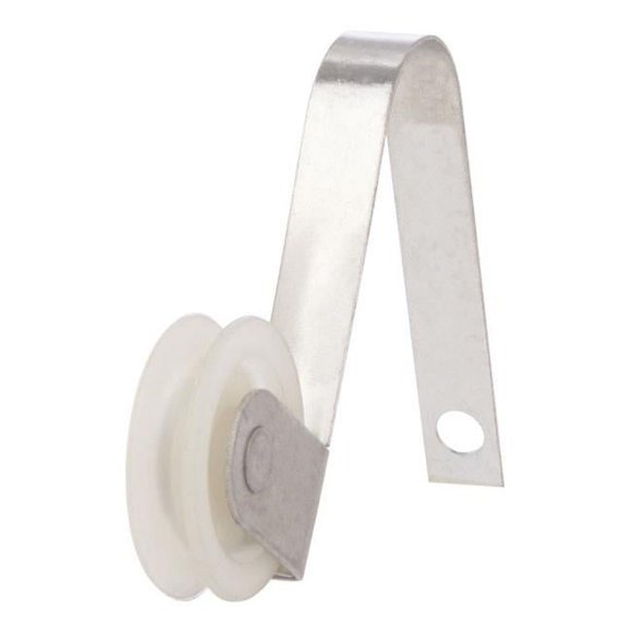 Barton Kramer 5661566 1 in. Dia. x 0.25 in. Matte Nylon & Steel Screen Door Roller Assembly - Pack of 2