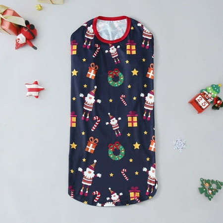

Clothes Casual Long Set Sleeved Pajamas Home Christmas Printed Parent-child