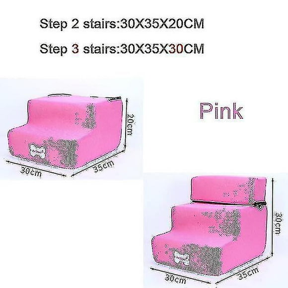Dog Stairs Anti-slip Removable Pet 3 Steps Stairs For Small Dog Cat Dog House Pet Ramp Ladder Dog Bed Stairs Pet Supplies-3