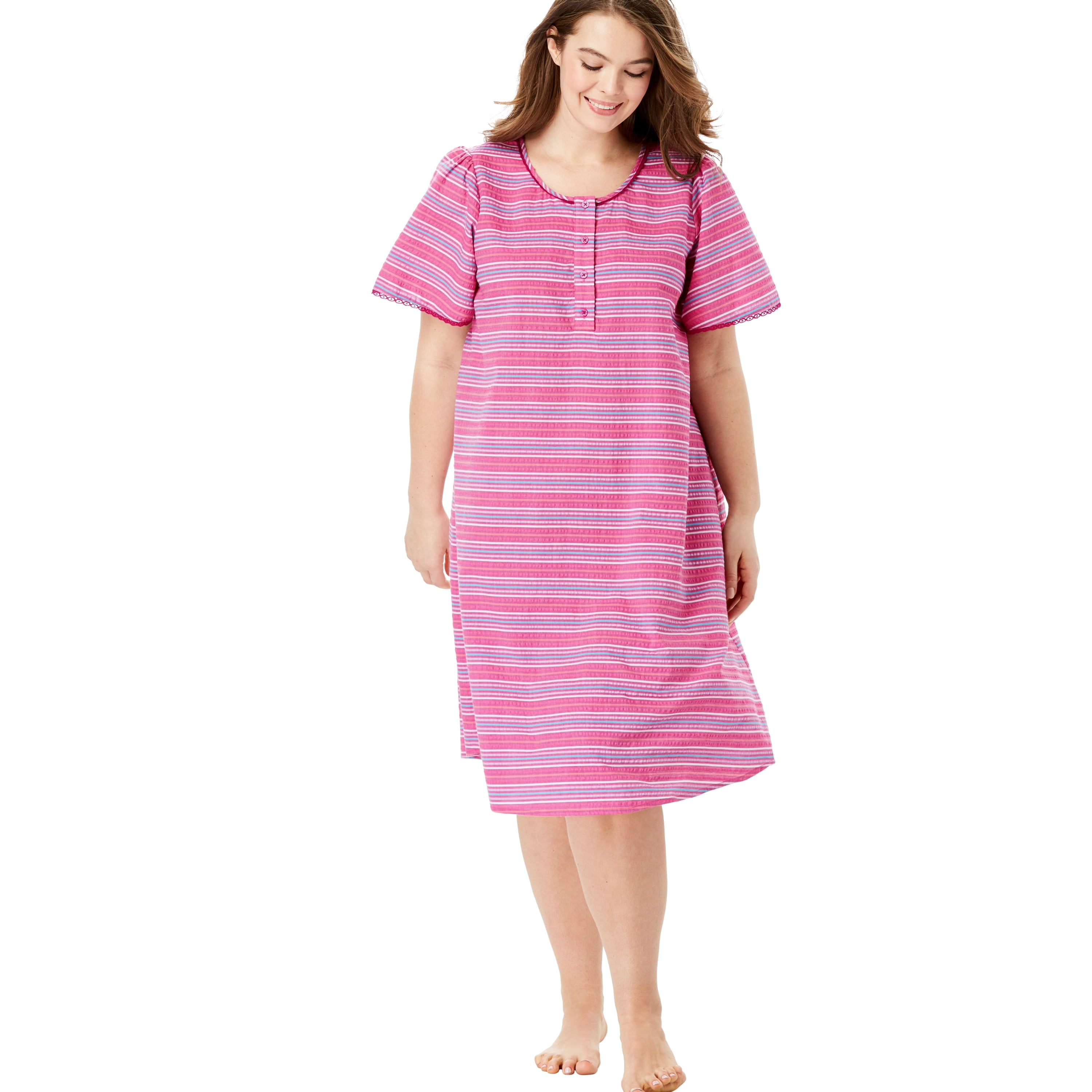 walmart nightgowns plus size
