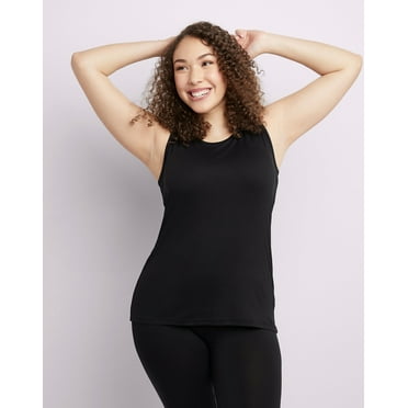 Maidenform Scoopneck Tank Top - Black - Women's Size Small
