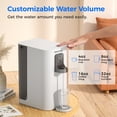 thumbnail image 5 of Waterdrop K19-S Countertop Reverse Osmosis System, 4 Stage Reverse Osmosis Water Filter Countertop, Reduce PFAS, No Installation Required,  3:1 Pure to Drain,BPA Free, 5 of 8