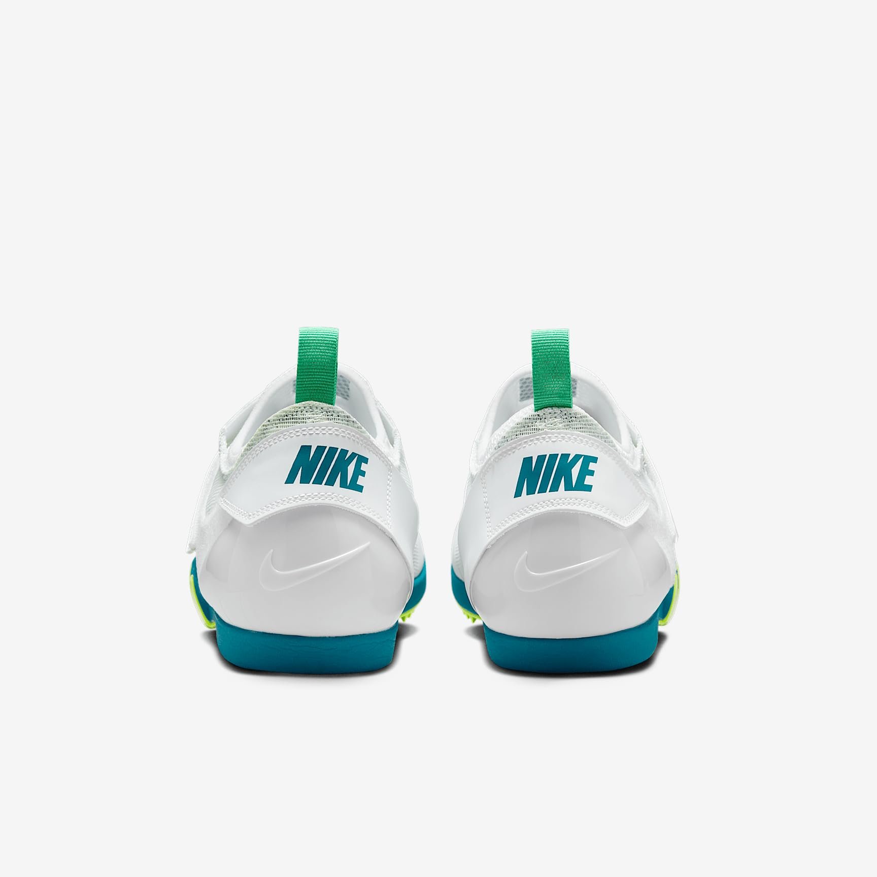 Nike Pole Vault Elite Track & Field Jumping Spikes FZ9649-100, White/Barely Green/Electric Algae Size 11