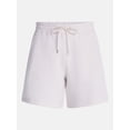 thumbnail image 6 of Athletic Works Women's Pull On Fleece Shorts, 6" Inseam, Sizes XS-XXXL, 6 of 6