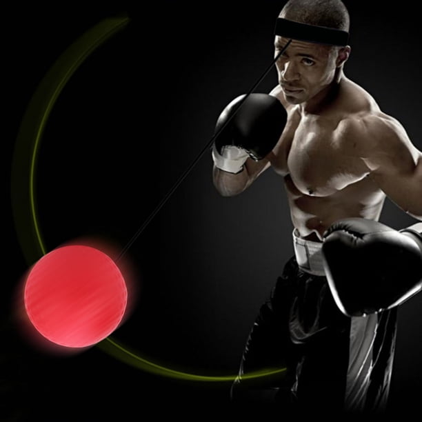 Pelota de reflejos de boxeo, equipo de entrenamiento de reacción, pelota de boxeo de lucha, pelota de boxeo de alta capacidad