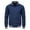 W01-Dark Blue, variant on JUUYY Men's Autumn and Winter Stand Collar Casual Zipper Jacket Outdoor Sports Coat Windbreaker Solid Color Jacket Yellow XXL