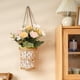 thumbnail image 4 of Ramo de rosas artificiales | 6 opciones de color para decoración de bodas, decoración del hogar e interiores de hoteles | Paquete de flores artificiales realistas, adornos decorativos sin, 4 of 6
