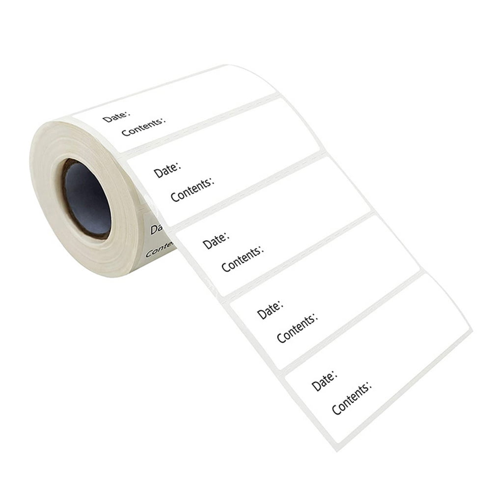 500Pcs Jewelry Price Tag Stickers Blank Tags Labels for Rings Bracelet  Shops White 