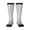 2 Black-1, variant on Nautical Themed Simple Anchors Print Long Socks,Novelty Design Socks Gift for Men and Women,Crew Socks,Calf Socks