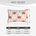 thumbnail image 4 of Susaid Cute Sleepy Fox Print Pillowcases Multiple Size, Pillow Cover Super Soft Envelope Closure Standard Pillow Case-14"x20", 4 of 6