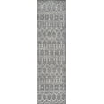 thumbnail image 2 of JONATHAN Y MOROCCAN HYPE 2 x 20 Runner Rug, Boho Vintage Diamond - Gray/Ivory, MOH101C-220, 2 of 9