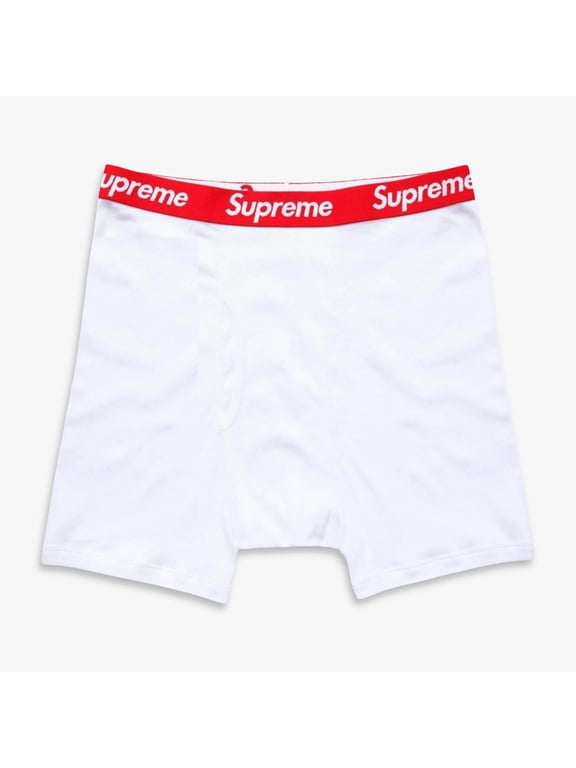 x Hanes Boxer Brief (1 Single Boxer Brief) White