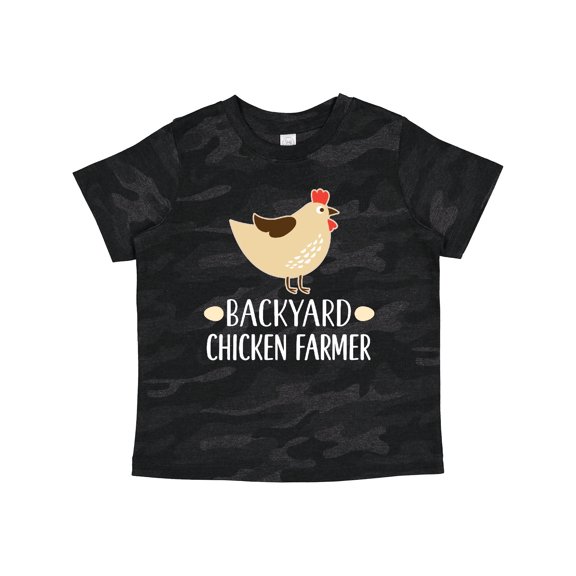Inktastic Backyard Chicken Farmer Boys or Girls Toddler T-Shirt