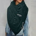 thumbnail image 2 of AWZXDE Women's Solid Color Oversized Fashion Scarf Wide Wrap for Stylish Winter & Fall Green,One Size, 2 of 5
