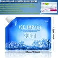 thumbnail image 6 of Performance Reusable Ice Packs for Coolers or Lunch Box ,Cold for Up to 12 Hours | Ice Packs for Cooler, Long Lasting for Camping, Beach 5 Packs, 6 of 7