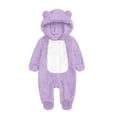 thumbnail image 4 of Fgnfyis Matching Family Pajamas Cat Ears Hooded Long Sleeve Soft Warm One Piece Pajamas Jumpsuit Sleepwear, 4 of 4