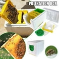 thumbnail image 3 of NOVELAR Compact Queen Bee Hive Box, 5.8 in Tall, Easy-Use Insulated Design, For Limited Space Beekeeping Enthusiasts, 3 of 7