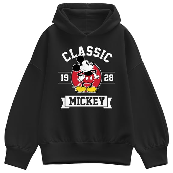 Disney - Mickey Classic 1928 - Women's Oversized Fleece Hoodie Sweatshirt