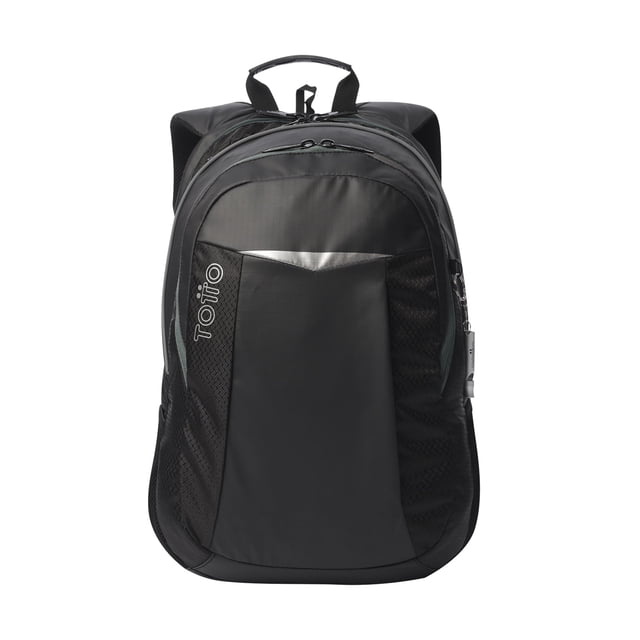 TOTTO Mochila Ergonómica Grande Porta Laptop 15.4 con Bolsillo para Botella | Escuela - Oficina - Viaje | 38 L TECK 2.0 L