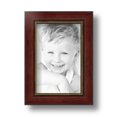 thumbnail image 2 of ArtToFrames 4" x 6" Cherry Picture Frame, 4x6 inch Red Wood Poster Frame (WOM-4316), 4 Pack, 2 of 8