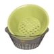 thumbnail image 3 of Cesta organizadora de cocina, escurridor de plástico apto para alimentos, contenedor de almacenamiento que ahorra espacio para verduras y utensilios, resistente, fácil de limpiar y multiusos., 3 of 7
