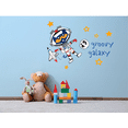 thumbnail image 3 of Pete the Cat Space Decal | Out of this World Kids Book Room DÃ©cor - Groovy Galaxy Astronaut Bedroom Wall Lettering â€“ (30â€x23â€), 3 of 4
