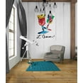thumbnail image 3 of Epic Graffiti 'L'Chaim Glass' by Linda Woods, Canvas Wall Art, 26"x34", 3 of 3
