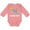 Mauve, variant on Inktastic Clearwater Beach Florida Vacation Boys or Girls Long Sleeve Baby Bodysuit