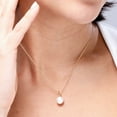 thumbnail image 3 of ANGARA Classic Freshwater Cultured Pearl Solitaire Pendant in 14K Yellow Gold for Women | June Birthstone, Birthday, Anniversary, Jewelry Gift for Women | Pearl Necklace, 3 of 8