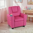 thumbnail image 3 of Infans Kids Recliner with Cup Holder w/Adjustable Backrest & Footrest for Boys & Girls, 3 of 7
