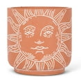 thumbnail image 1 of Ensemble de 6 Grands Cache-Pots Visage Soleil, 1 of 1