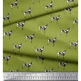 thumbnail image 3 of Soimoi Satin Silk Fabric Great Dane Dog Print Fabric by The Yard 42 Inch Wide, 3 of 3