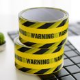 thumbnail image 3 of Oblique Stripe Caution Warning Tape Fragile Barrier Remind Work Safety Sticker, 3 of 9