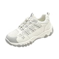 thumbnail image 3 of Willtoo Women's Outdoor Hiking Sneakers, Quick‑Lace Up Mesh Breathable Walking Shoes, Non‑Slip Rugged Sole Butterfly Pattern Accent Casual Sneakers, 3 of 6