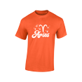 thumbnail image 2 of Respect My Tshirt - Aries Zodiac Sign Graphic T-Shirt, Astrology Symbol Design, Crew Neck, Orange, Large, 2 of 5
