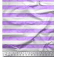 thumbnail image 1 of Soimoi Purple Georgette Viscose Fabric Watercolor Stripe Print Sewing Fabric Yard 42 Inch Wide, 1 of 3