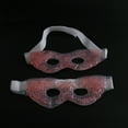 thumbnail image 2 of MERIGLARE 2Pcs Soft Gel Ice Eye Mask Hot Cold Compress Pack Ice Eye Mask Pink, 2 of 9