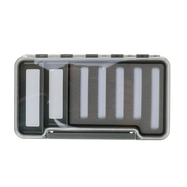 Caja de Mosca Impermeable Perfecl con Espuma Hendidura y Compartimento Imán