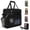 Black - Side Opening, variant on Portable Carrying Bag for Ninja Slushi Machine FS300/FS301 - Dustproof Travel Storage Bag Cover for Slushie Machine (Side-Opening, Black)