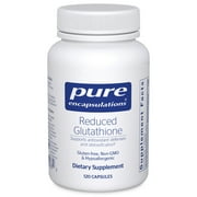 Pure Encapsulations Reduced Glutathione | Hypoallergenic Antioxidant Supplement to Support Liver and Cell Health* | 120 Capsules