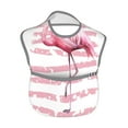 thumbnail image 2 of Hirioo Flamingo for Baby Waterproof Pocket Bib Adjustable Closed for Babies Toddlers with Large Pocket 6-24Months, 2 of 8