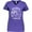 Purple, variant on Inktastic Summer Vacation Mode Myrtle Beach South Carolina Women's V-Neck T-Shirt