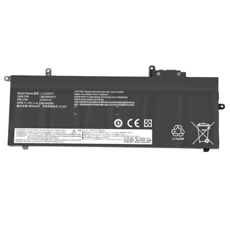 Battery for Lenovo ThinkPad X280 A285 Series 11.4V 48Wh 6Cell L17L6P71 01AV471