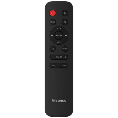 Hisense - 3.1-Channel Soundbar with Wireless Subwoofer - Black