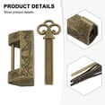thumbnail image 3 of Actual Use Package Content Chinese Style Lock Suitcase Collectible Item Functional And Decorative High Quality, 3 of 9