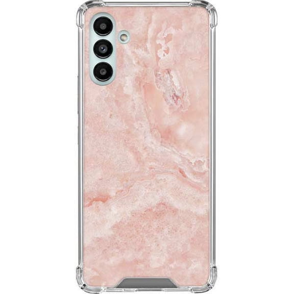 Skinit Marble Crystal Pink Galaxy A13 5G Clear Case