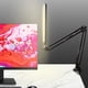 thumbnail image 4 of Lámpara de escritorio LED Zulema Lámpara de mesa con Brazo oscilante abrazadera regulable do de los ojos Negro, 4 of 8